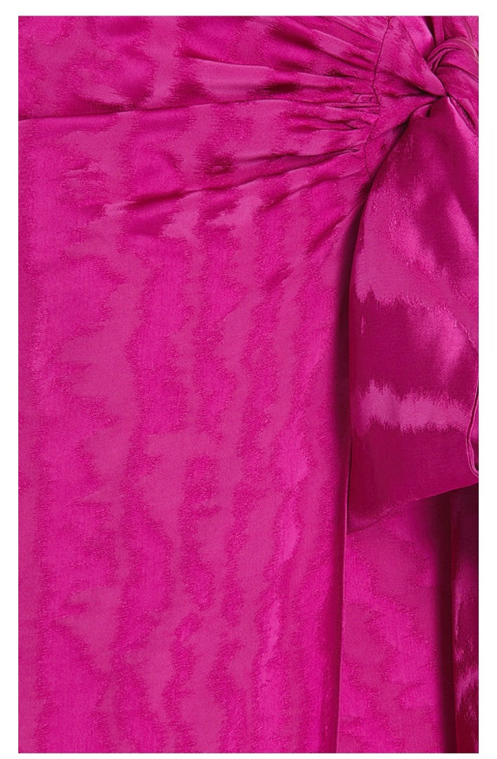 Silvia Tcherassi Bonnan Jacquard Midi Wrap Skirt