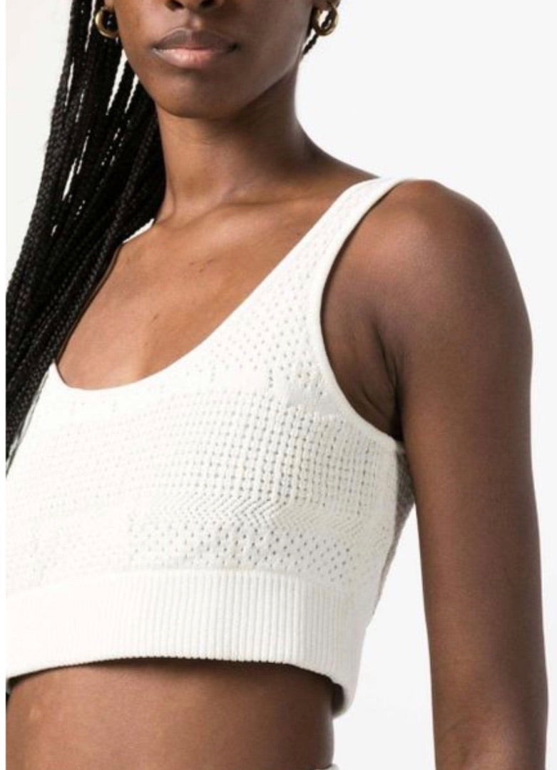 Frame Knit Skirt Set