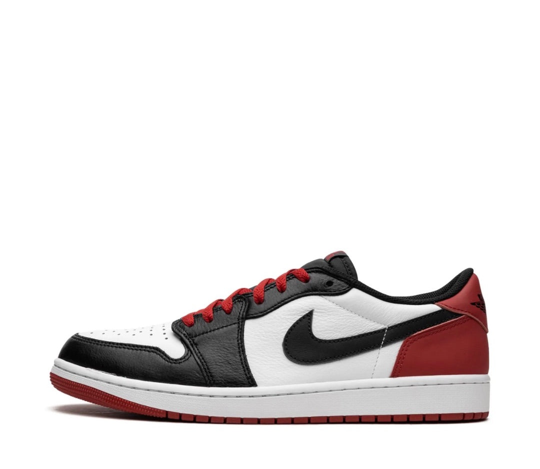 Nike Nike Air Jordan 1 Retro Low OG "Black Toe" sneakers