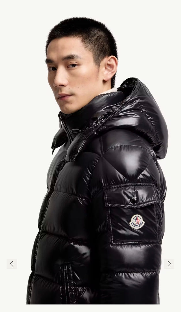 Moncler Maya Hooded Short Down Jacket