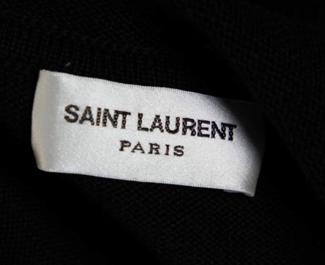 Saint Laurent Lightning Bolt Hooded sweater
