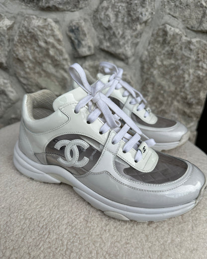 Chanel PVC Panel Sneakers