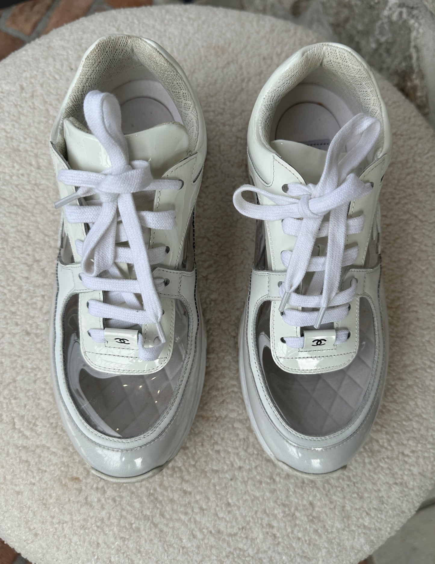 Chanel PVC Panel Sneakers