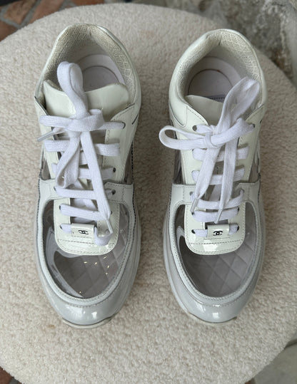 Chanel PVC Panel Sneakers