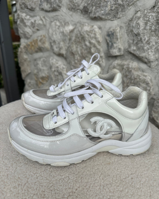 Chanel PVC Panel Sneakers