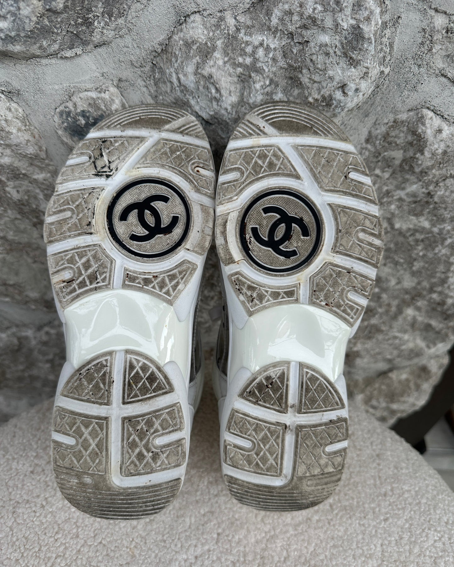Chanel PVC Panel Sneakers