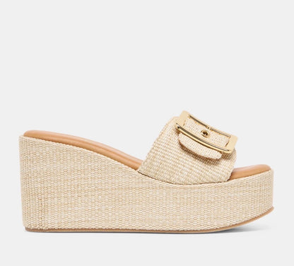 Dolce Vita Jillian Raffia Wedges