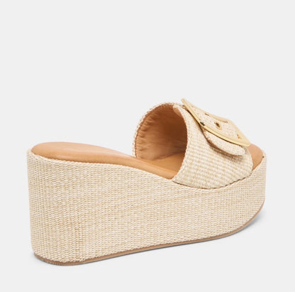Dolce Vita Jillian Raffia Wedges
