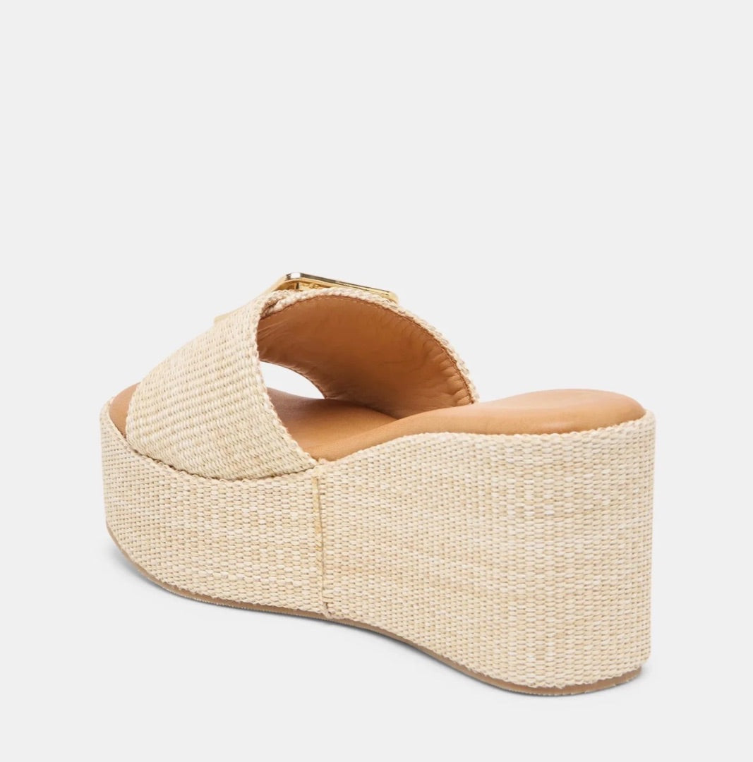 Dolce Vita Jillian Raffia Wedges