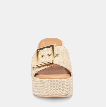 Dolce Vita Jillian Raffia Wedges