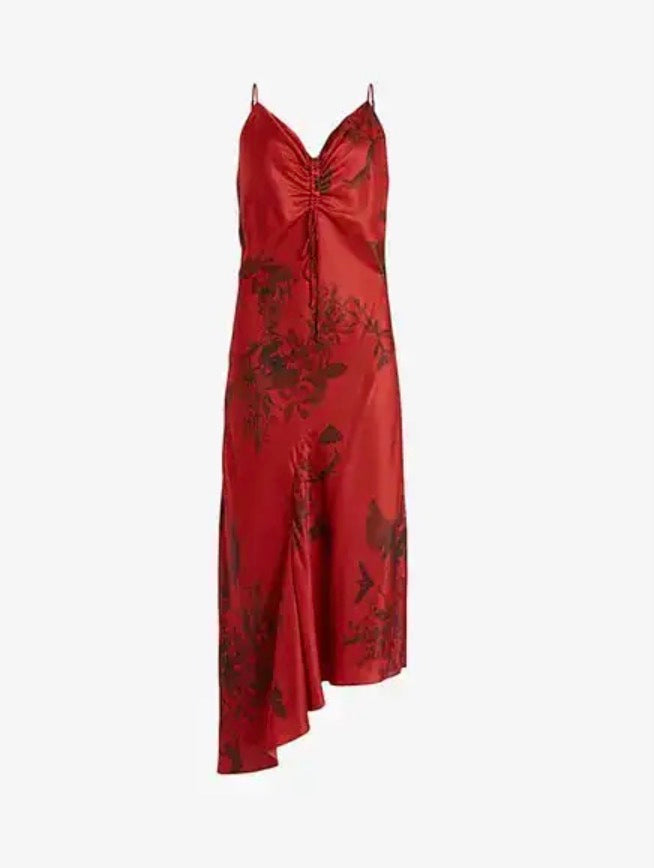All Saints Alexia Floral Print Dress