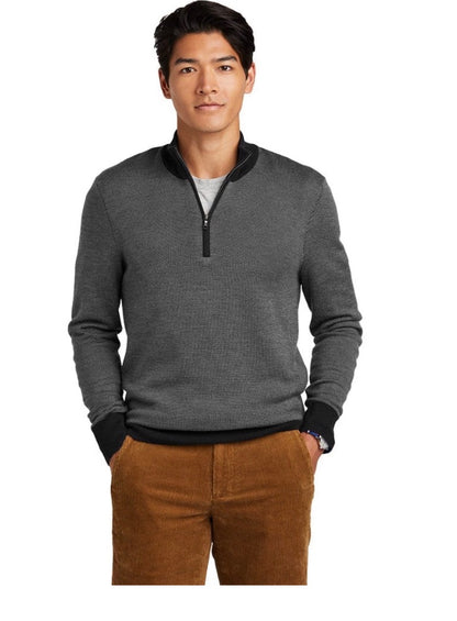 Brooks Brothers Men’s Quarter zip two tone