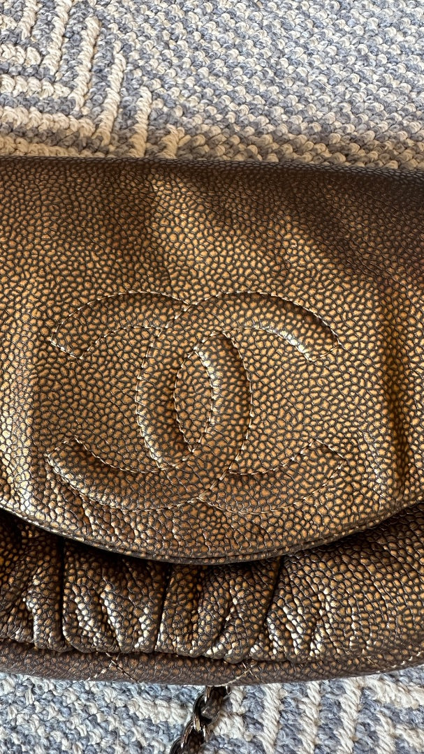 Chanel Leather Purse on chain