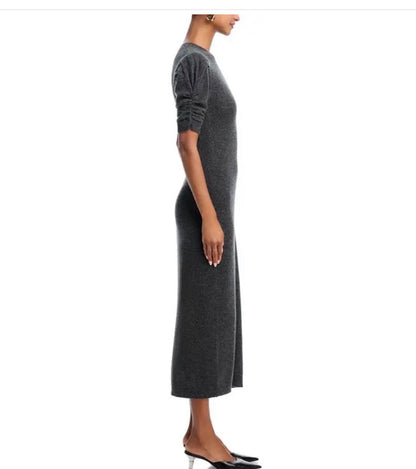 Frame Cashmere Long Sleeve Sweater Dress