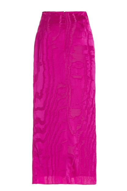 Silvia Tcherassi Bonnan  Jacquard Midi Wrap Skirt