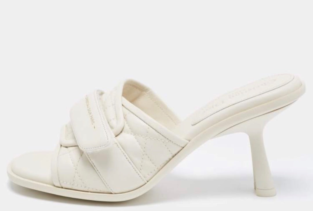 Christian Dior Quilted Leather Diorevolution Slide Sandals