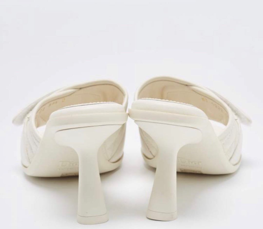 Christian Dior Quilted Leather Diorevolution Slide Sandals