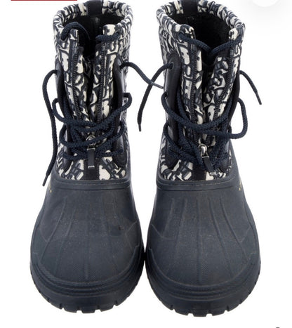 Christian Dior Logo Snow Boots