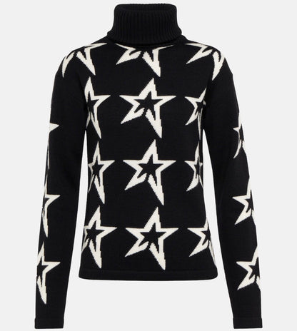 Perfect Moment Star Dust Wool Turtleneck Sweater
