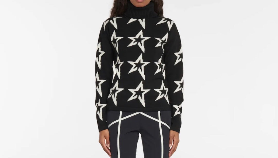 Perfect Moment Star Dust Wool Turtleneck Sweater