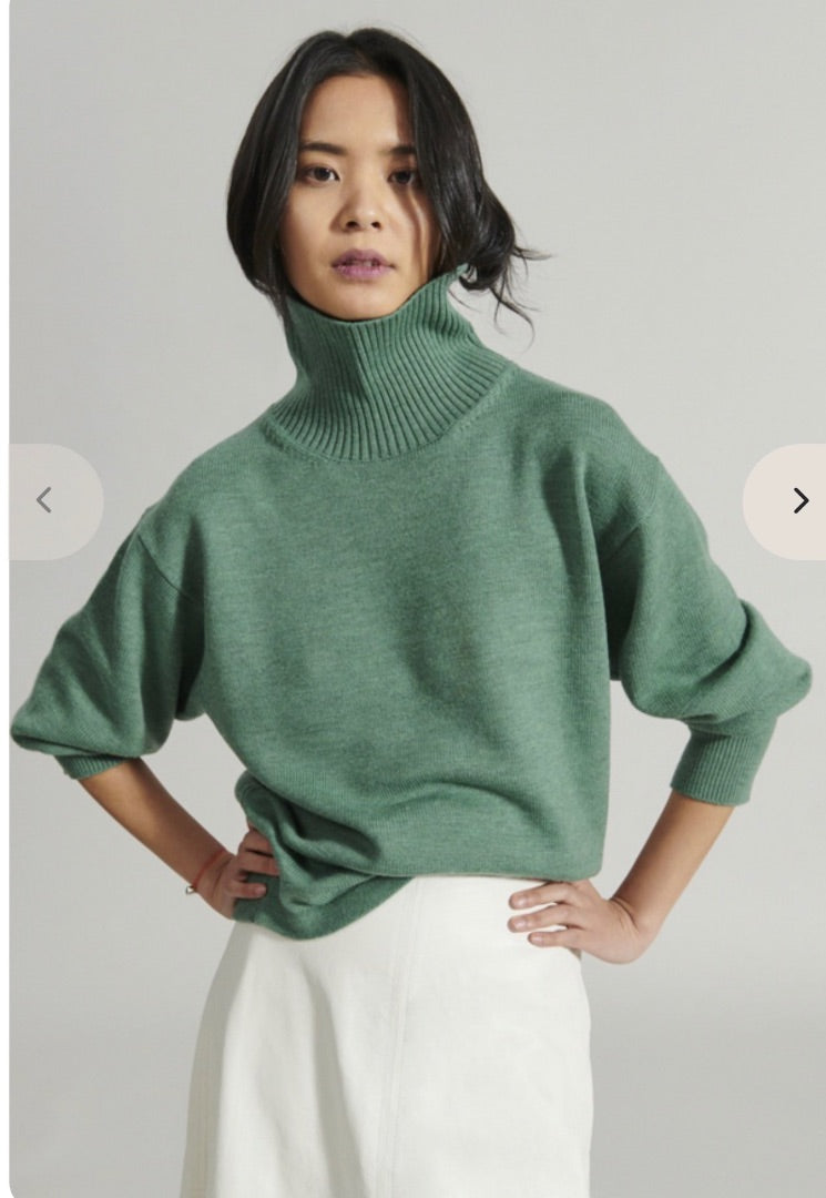 Rachel Comey Boedo Wool Turtleneck Sweater