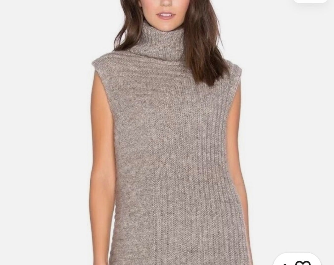 Theory Sleeveless Turtleneck Sweater