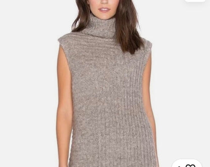 Theory Sleeveless Turtleneck Sweater