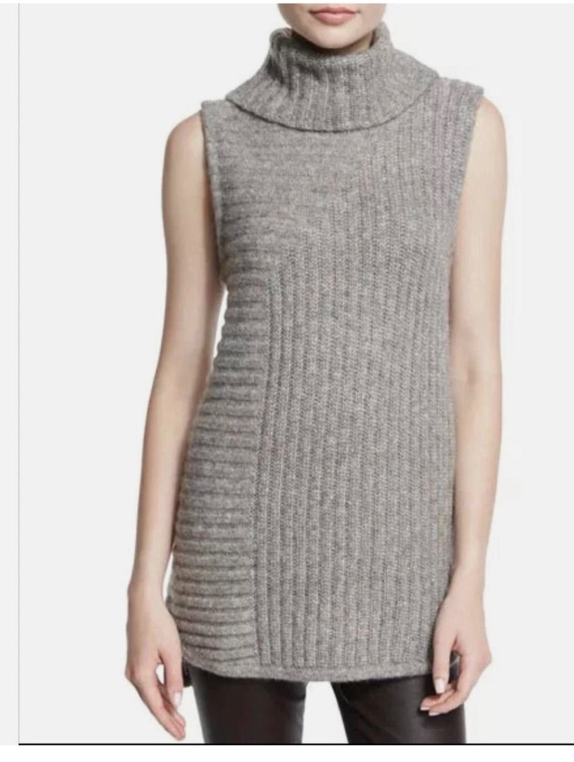 Theory Sleeveless Turtleneck Sweater