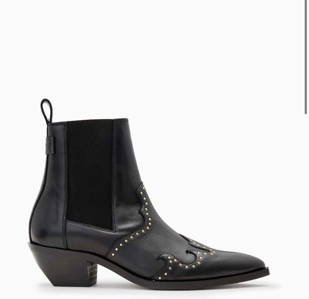 All Saints Denver Stud Boots