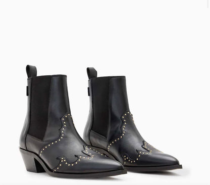 All Saints Denver Stud Boots