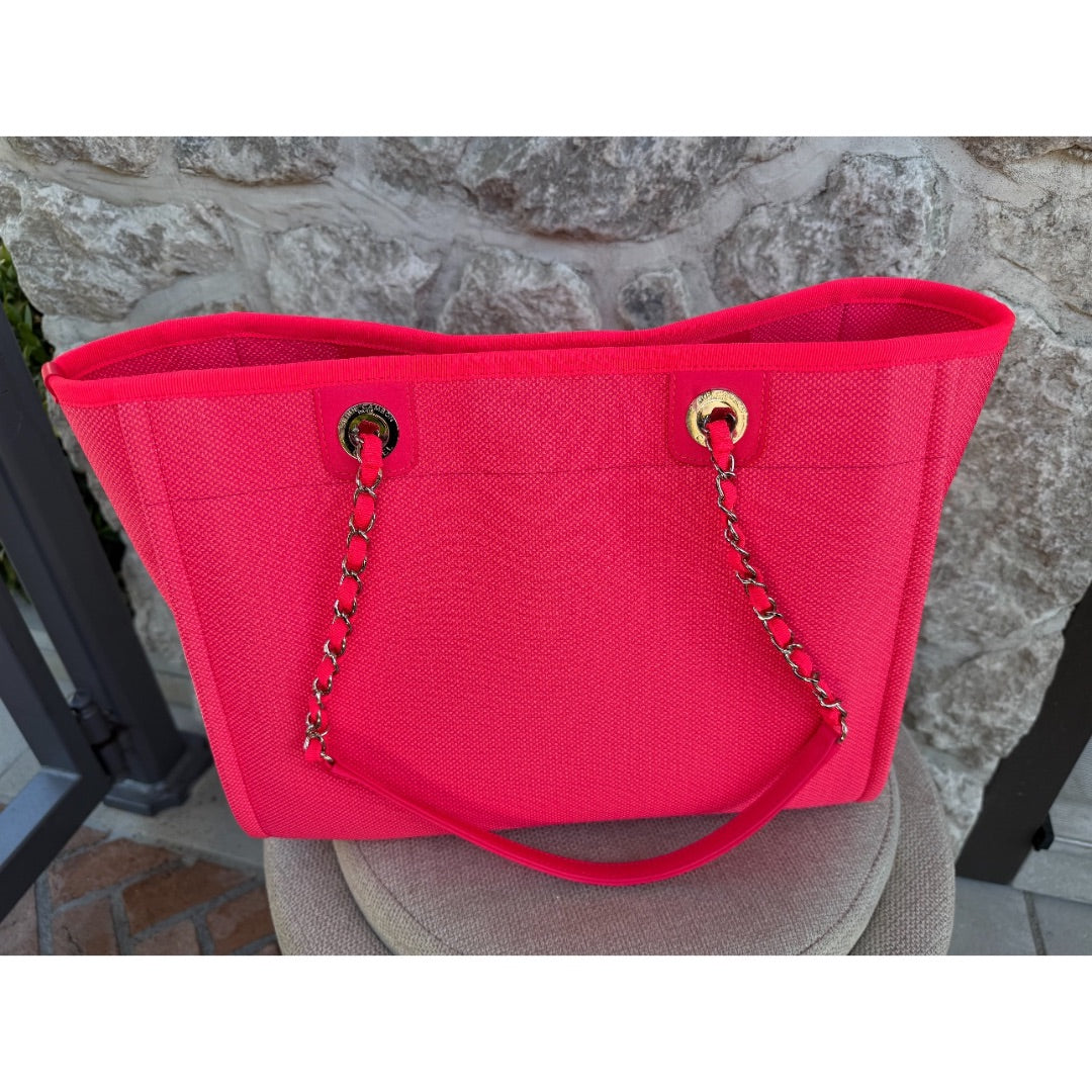 Chanel Deauville Shopping Tote