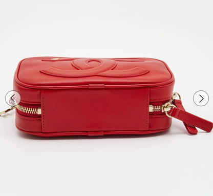 Chanel CC Mania Waist Bag crafted from lambskin leather