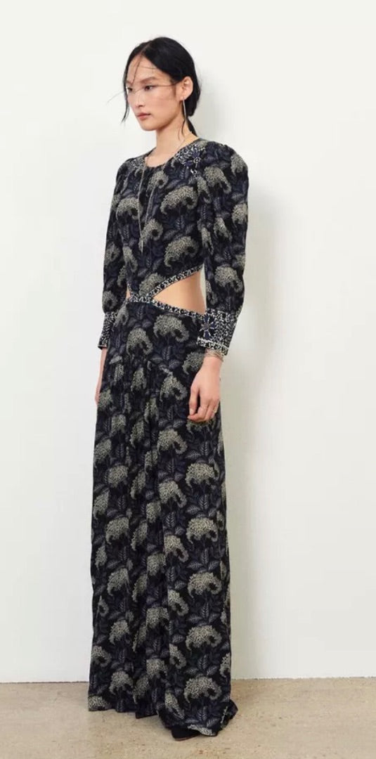 BA&SH Maxi Dress with cut out