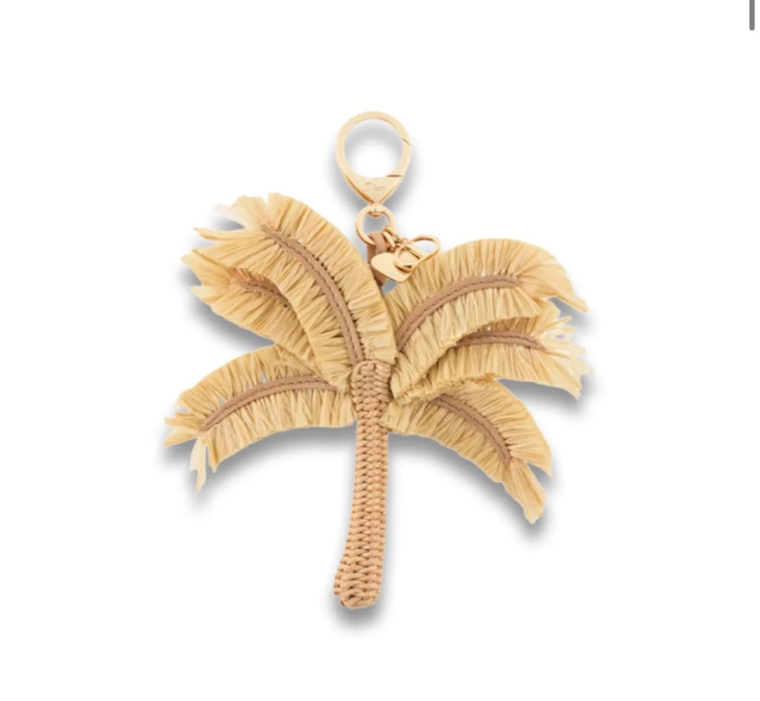 Dior Dioriviera Toile de Jouy Sauvage Palm Tree Bag Charm
