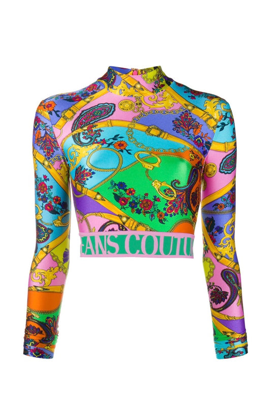 Versace Jeans Couture-crop top