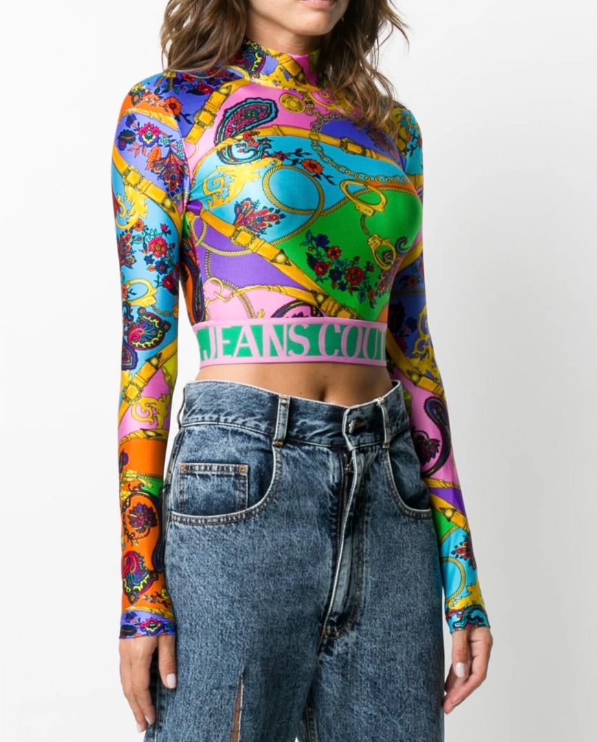Versace Jeans Couture-crop top