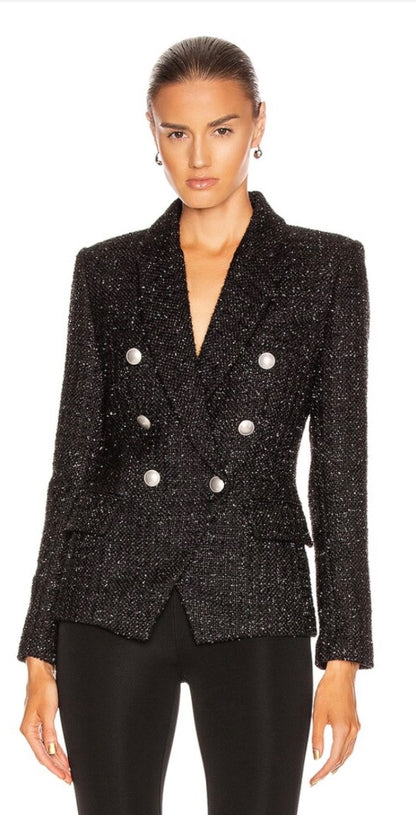 L’agence Metallic Kenzie Blazer