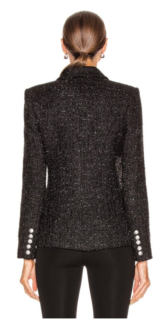 L’agence Metallic Kenzie Blazer