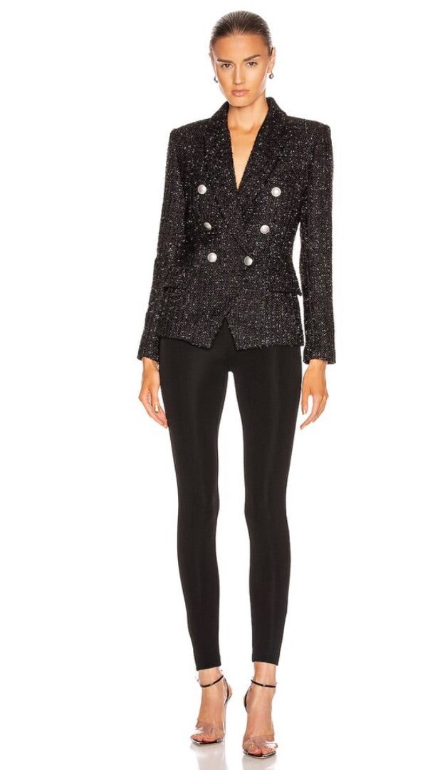 L’agence Metallic Kenzie Blazer