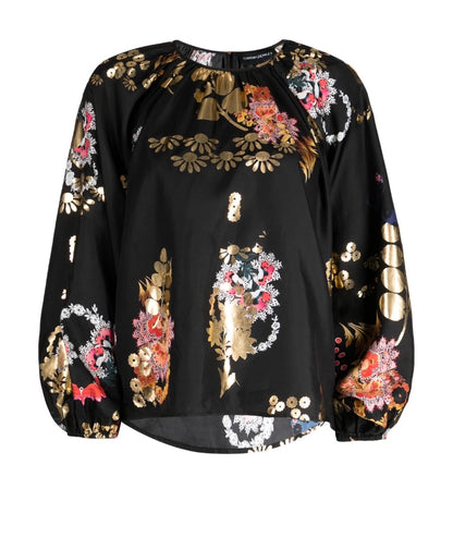 Cynthia Rowley Alice Silk Blouse