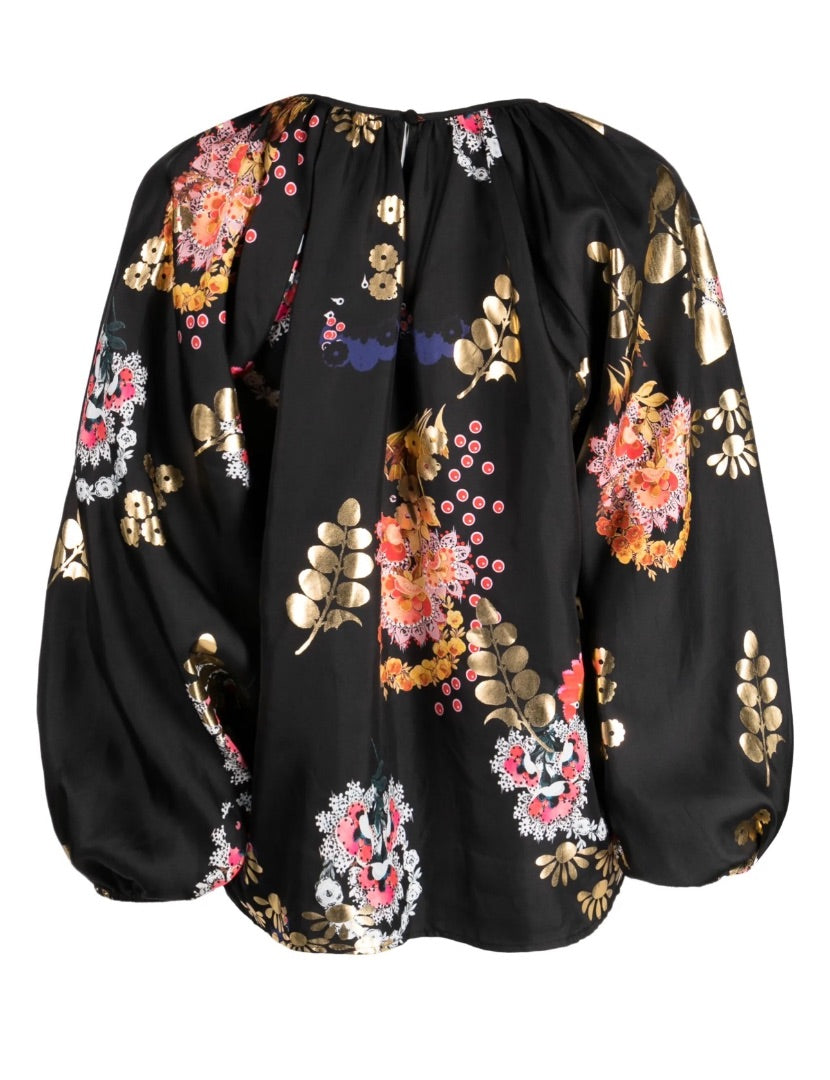 Cynthia Rowley Alice Silk Blouse
