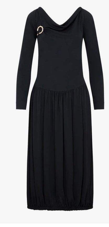 Lanvin Long sleeve draped Dress