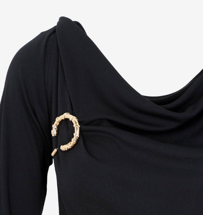 Lanvin Long sleeve draped Dress