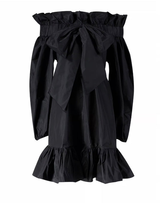Patou Voluminous Bow Dress