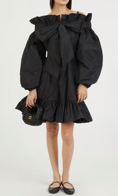 Patou Voluminous Bow Dress