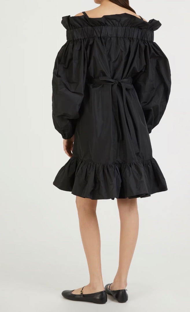 Patou Voluminous Bow Dress