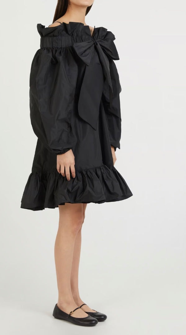 Patou Voluminous Bow Dress
