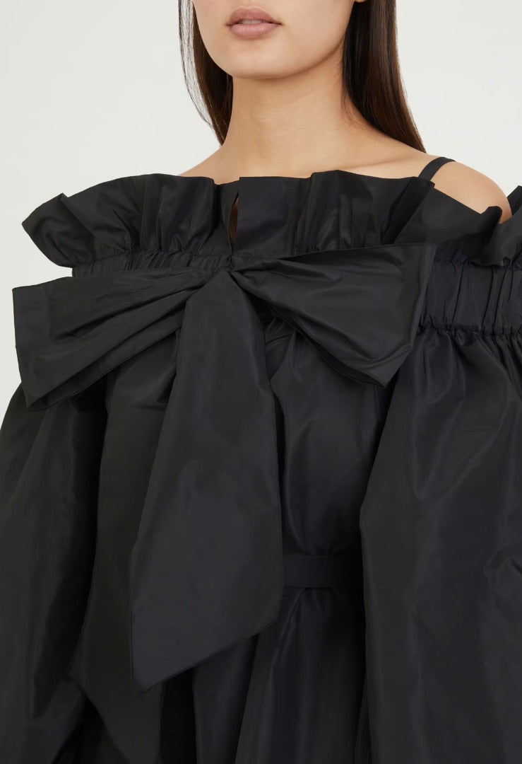 Patou Voluminous Bow Dress