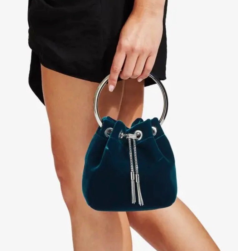 Jimmy Choo Bon Bon velvet Bag