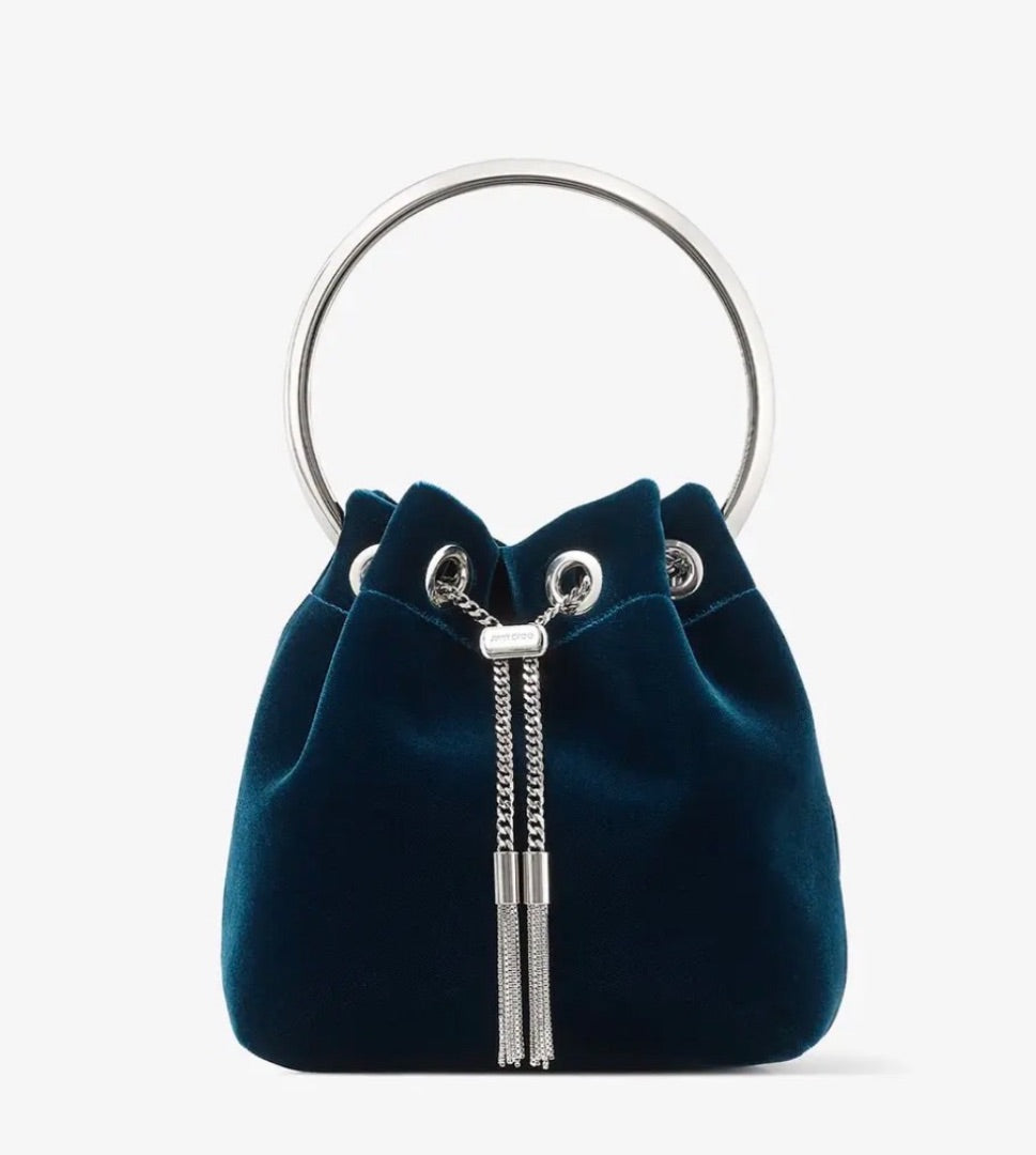Jimmy Choo Bon Bon velvet Bag